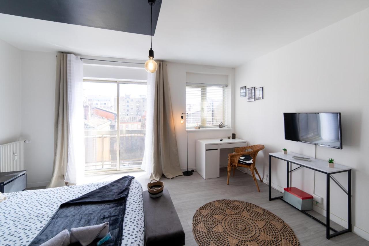 Ferienwohnung Le Carre Matabiau Hypercentre Gare Netflix Toulouse Exterior foto