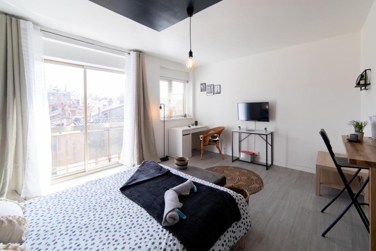 Ferienwohnung Le Carre Matabiau Hypercentre Gare Netflix Toulouse Exterior foto